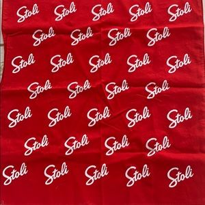 Red “Stoli” bandana